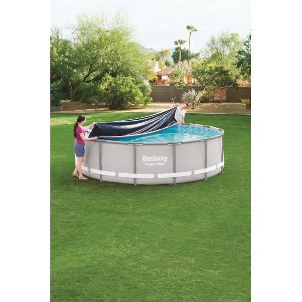 Bestway Pool Cover Rond Ø 427 Cm 2 Bestway Pool Cover Rond Ø 427 Cm - Afbeelding 2