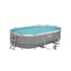 Bestway Zwembad Oval Power Steel Set - 4,88 × 3,05 × 1,07 M