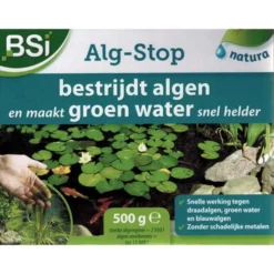 BSI Alg-stop Bestrijdt Algen En Maakt Groen Water Helder - 500 G