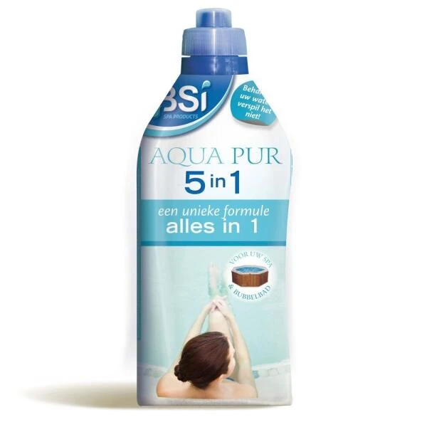 BSI Aqua Pur 5 In 1 Bubbelbad - 1 Liter 1 BSI Aqua Pur 5 In 1 Bubbelbad - 1 Liter