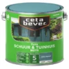 Cetabever Tuinbeits Schuur & Tuinhuis Dekkend, Hemelsblauw - 2,5 L