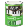 Cetabever Tuinbeits Schuur & Tuinhuis Dekkend, Ral 9010 - 750 Ml