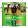 Cetabever Tuinbeits Schuur & Tuinhuis Transparant, Grenen - 2,5 L