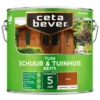 Cetabever Tuinbeits Schuur & Tuinhuis Transparant, Teak - 2,5 L