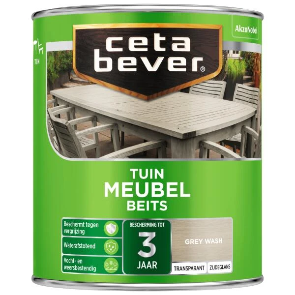 Cetabever Tuinmeubelbeits, Grey Wash - 750 Ml 1 Cetabever Tuinmeubelbeits, Grey Wash - 750 Ml