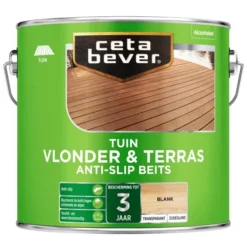 Cetabever Vlonder- & Terrasbeits Anti-slip, Blank - 2,5 L