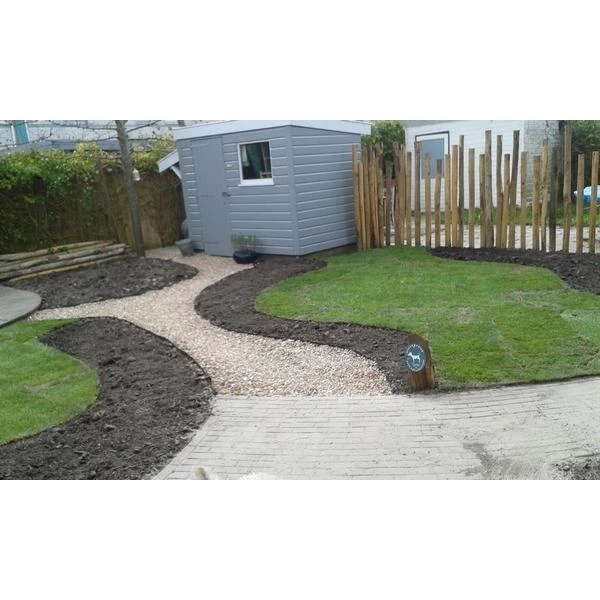 Gazonafboording ECO Rubber - 15 M × 20 Cm 2 Gazonafboording ECO Rubber - 15 M × 20 Cm - Afbeelding 2