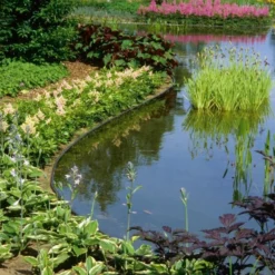 Ecoo Tuin- Of Vijverafboording Ecolat 14 Cm × 25 M - Grijs -LA SIESTA Verkoop ecolat tuinafboording 25m x 14 cm 1627911849 1 600