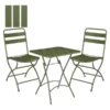 Mica Decorations Evita Bistro Set Groen - 3 Delig