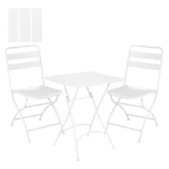 Mica Decorations Evita Bistro Set Wit - 3 Delig