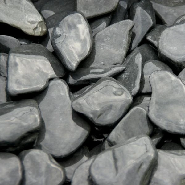 Flat Pebbles Zwart 15/30 - 30/60 In Big Bag Ca. 0,7 M³ 2 Flat Pebbles Zwart 15/30 - 30/60 In Big Bag Ca. 0,7 M³ - Afbeelding 2