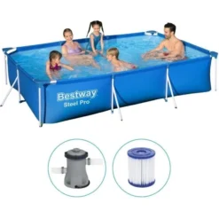 Bestway Zwembad Framepool Family Splash - 300 × 201 × 66 Cm -LA SIESTA Verkoop framepool bestway 300x201x66 cm 1651130715 3 600