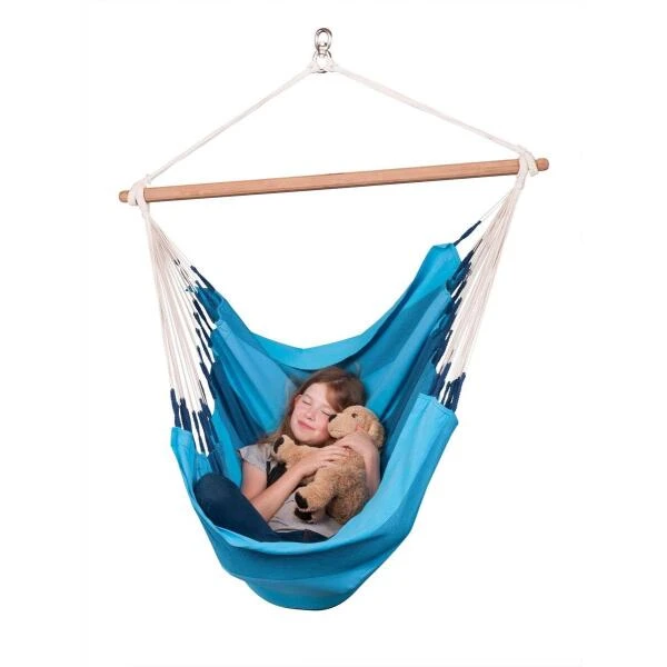 LA SIESTA Hangstoel Habana Basic- Lagoon 3 LA SIESTA Hangstoel Habana Basic- Lagoon - Afbeelding 3