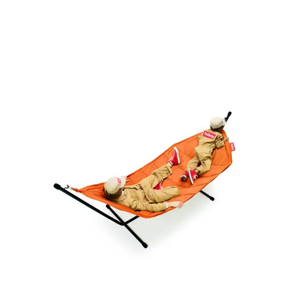 Hangmat Fatboy® Headdemock Incl. Standaard & Kussen Oranje 2 Hangmat Fatboy® Headdemock Incl. Standaard & Kussen Oranje - Afbeelding 2