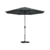 Madison Parasol Paros II Luxe Ø 300 Cm - Grijs
