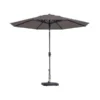 Madison Parasol Paros II Luxe Ø 300 Cm - Taupe