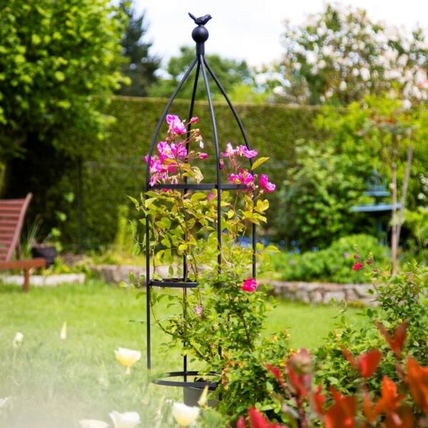 Obelisk Met Vogel 1,5 Meter 2 Obelisk Met Vogel 1,5 Meter - Afbeelding 2