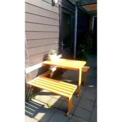 Opklapbare Balkonset (tafeltje + Bankjes) 5 Opklapbare Balkonset (tafeltje + Bankjes) -LA SIESTA Verkoop opklapbare balkontafel 1484055375 3 600