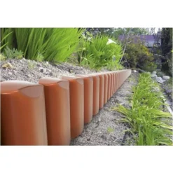 Tuinafboording Terracotta 2,5 M - Set Van 10 Stuks