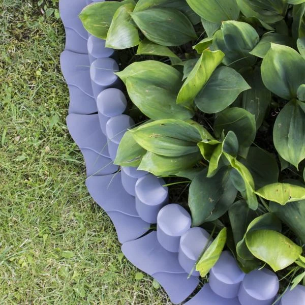 Palissade Met Rand Grijs - 3 Meter - Set Van 8 Stuks 1 Palissade Met Rand Grijs - 3 Meter - Set Van 8 Stuks