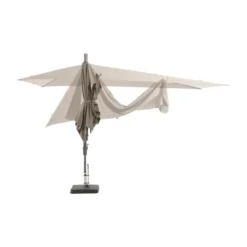 Madison Parasol Asymetriq Sideway 360 × 220 Cm - Grijs -LA SIESTA Verkoop parasol asymetriq sideway 360x220 polyester grey grade 6 1613649666 3 600