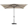 Madison Parasol Syros Luxe 280 × 280 Cm - Ecru
