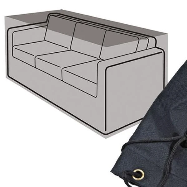 Hoes Loungebank - 3 Zitter - 246 × 87 × 69 Cm 2 Hoes Loungebank - 3 Zitter - 246 × 87 × 69 Cm - Afbeelding 2