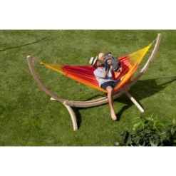 LA SIESTA Eénpersoonshangmat Sonrisa Outdoor - Mandarijn -LA SIESTA Verkoop sonrisa mandarine single classic hammock outdoor 1609770115 20 600