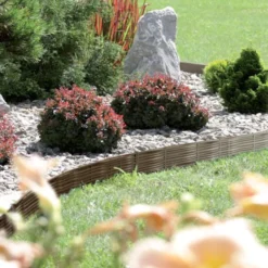 Tuinafboording Bruin 390 Cm