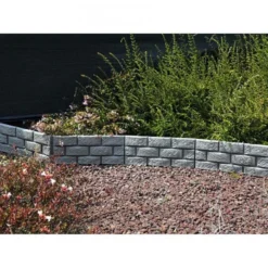 Tuinboord Baksteenmotief - Ca. 170 Cm - Set Van 4 Stuks 9 Tuinboord Baksteenmotief - Ca. 170 Cm - Set Van 4 Stuks -LA SIESTA Verkoop tuinafboording koppelbaar kunststof 1484061288 1 600