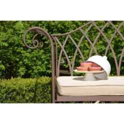 ESSCHERT DESIGN Tuinbank Metaal DUO - Bruin -LA SIESTA Verkoop tuinbank metaal duo bruin 1484066723 4 600