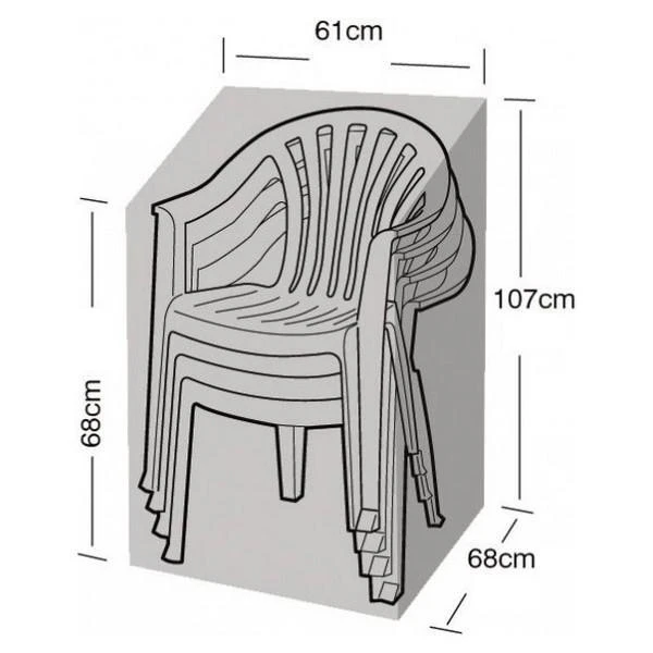 Beschermhoes Tuinstoelen - 61 × 68 × 107 Cm 1 Beschermhoes Tuinstoelen - 61 × 68 × 107 Cm