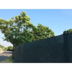 Zichtbreker - Windbreker 25 × 2 M Zwart